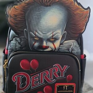 Horror-Themed Backpack with Pennywise Design